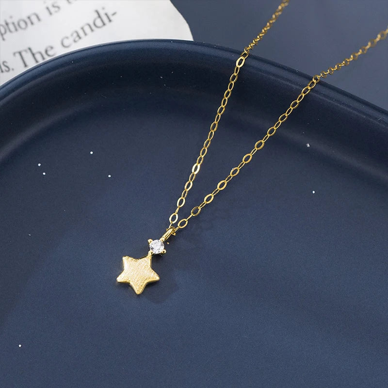 Collar Estrella con Zirconias
