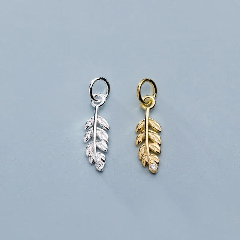 Dije Pluma con Zirconias
