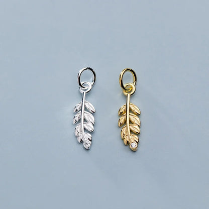 Dije Pluma con Zirconias