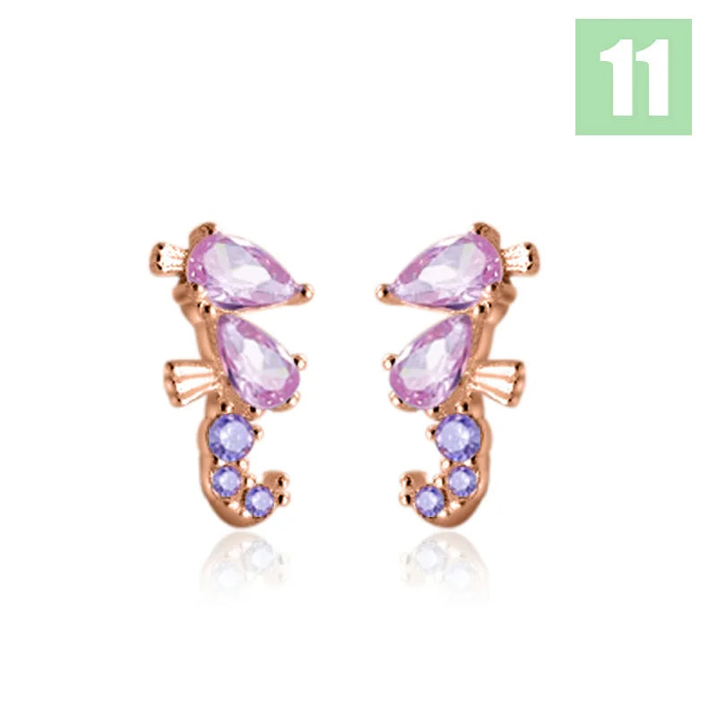 Aretes Animales Marinos