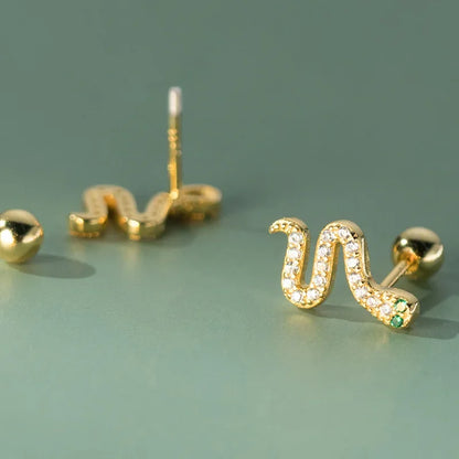 Aretes Serpiente, Cangrejo, Pez o Conejo