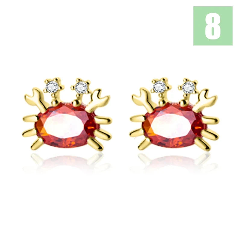 Aretes Animales Marinos