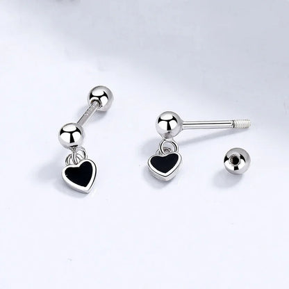 Aretes Corazón Colgante