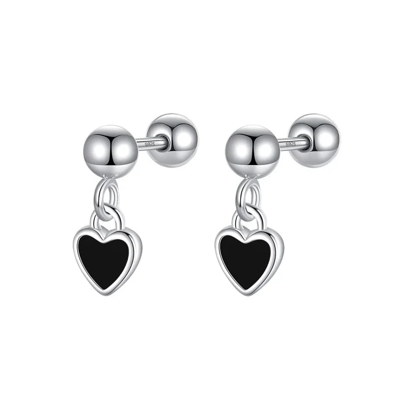 Aretes Corazón Colgante