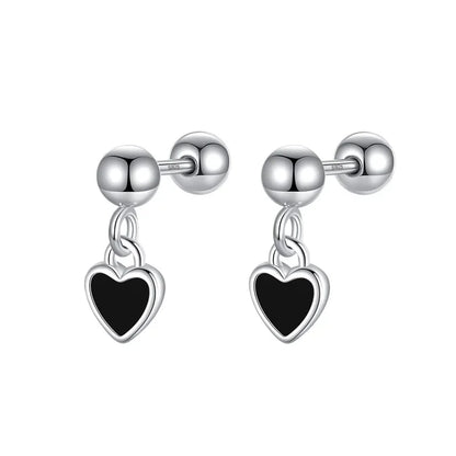 Aretes Corazón Colgante