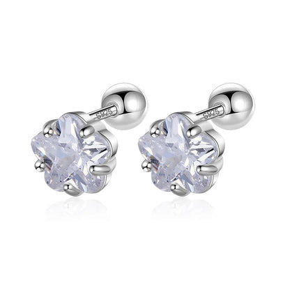 Aretes con Zirconia de Color