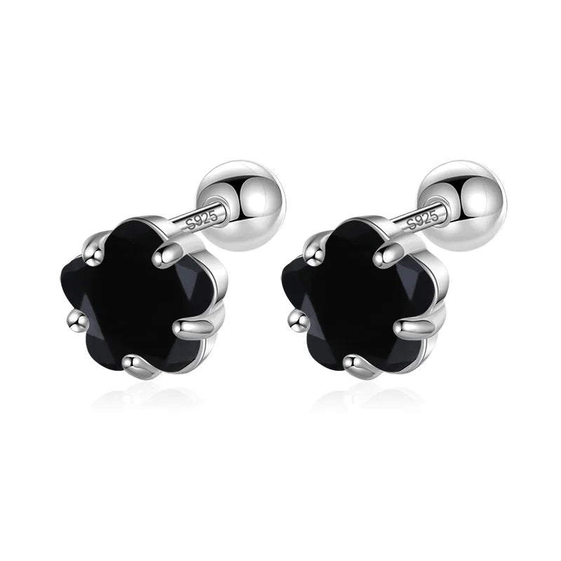 Aretes con Zirconia de Color