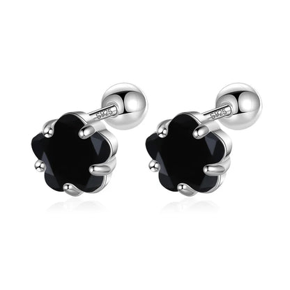 Aretes con Zirconia de Color