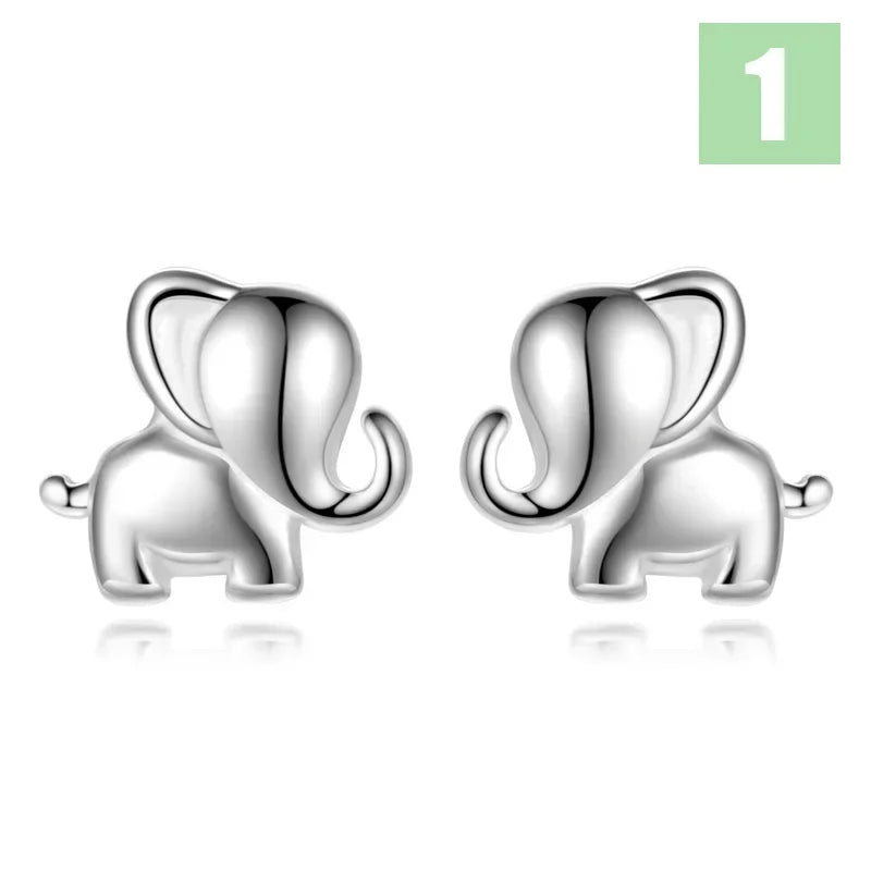Aretes Conejito y Elefante