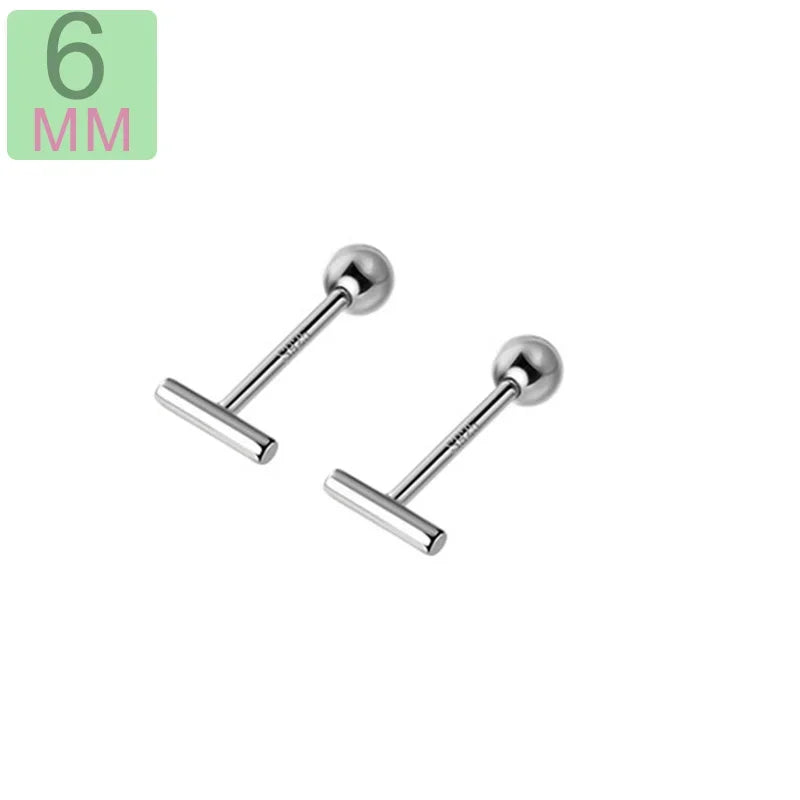 Aretes Barra Minimalista