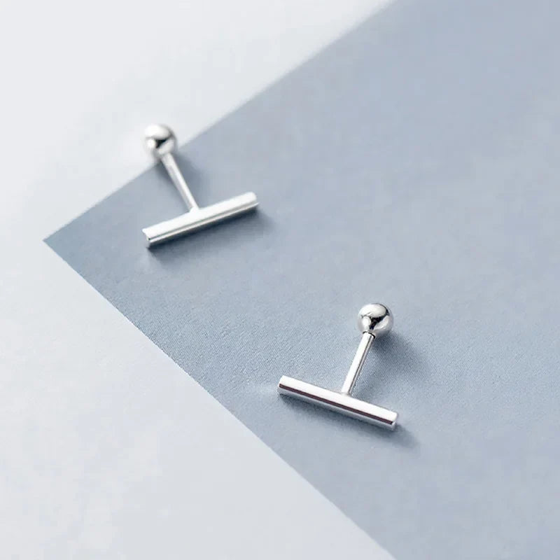 Aretes Barra Minimalista