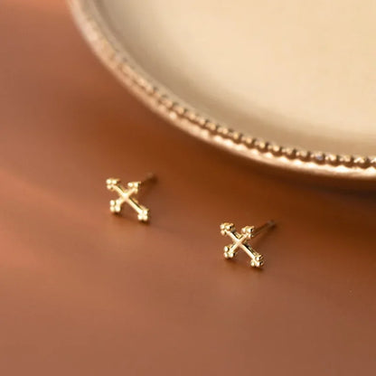 Aretes Mini Cruz