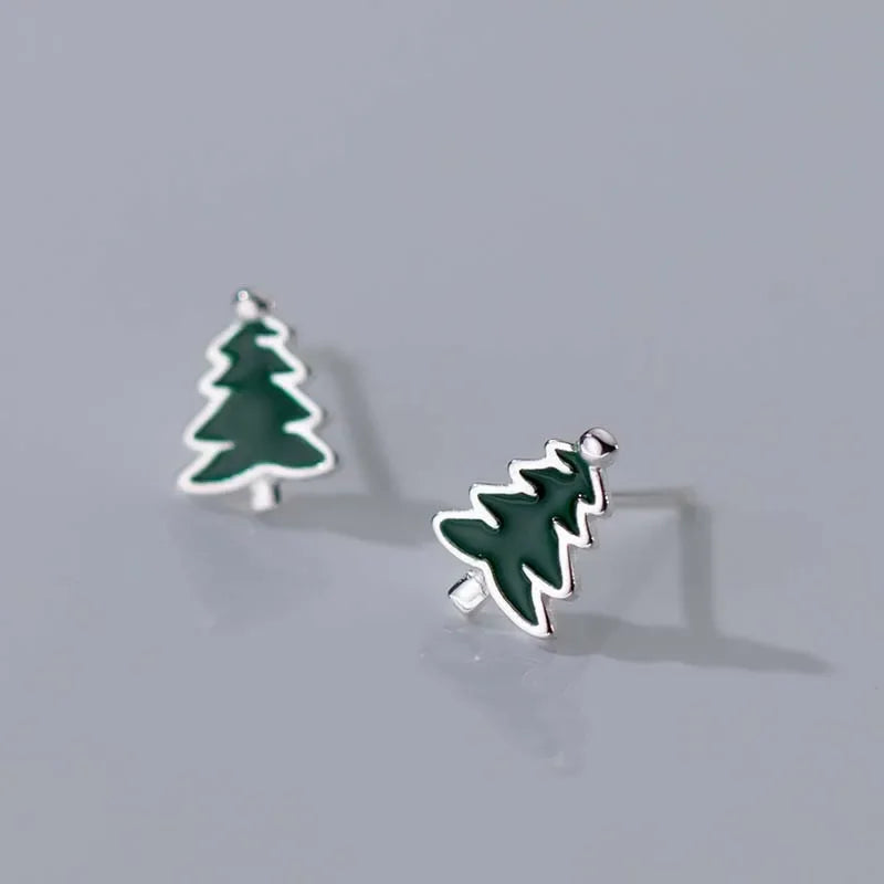 Aretes Árbol de Navidad
