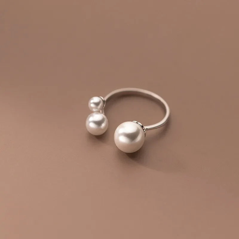Anillo Perla Ajustable