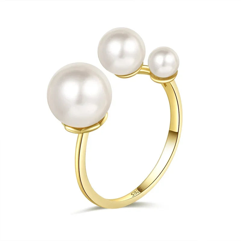 Anillo Perla Ajustable