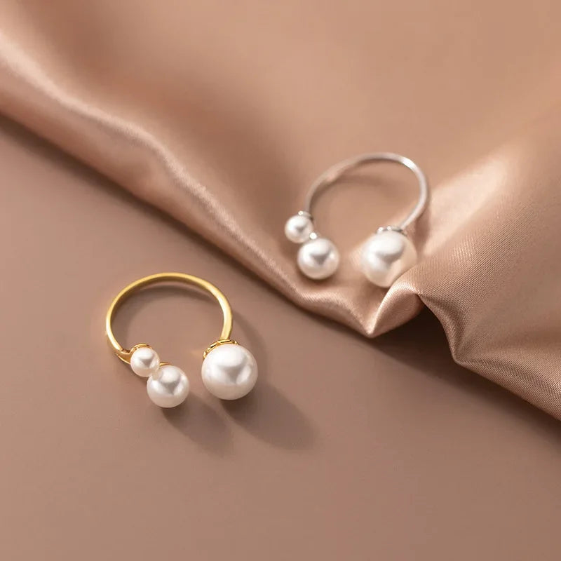 Anillo Perla Ajustable