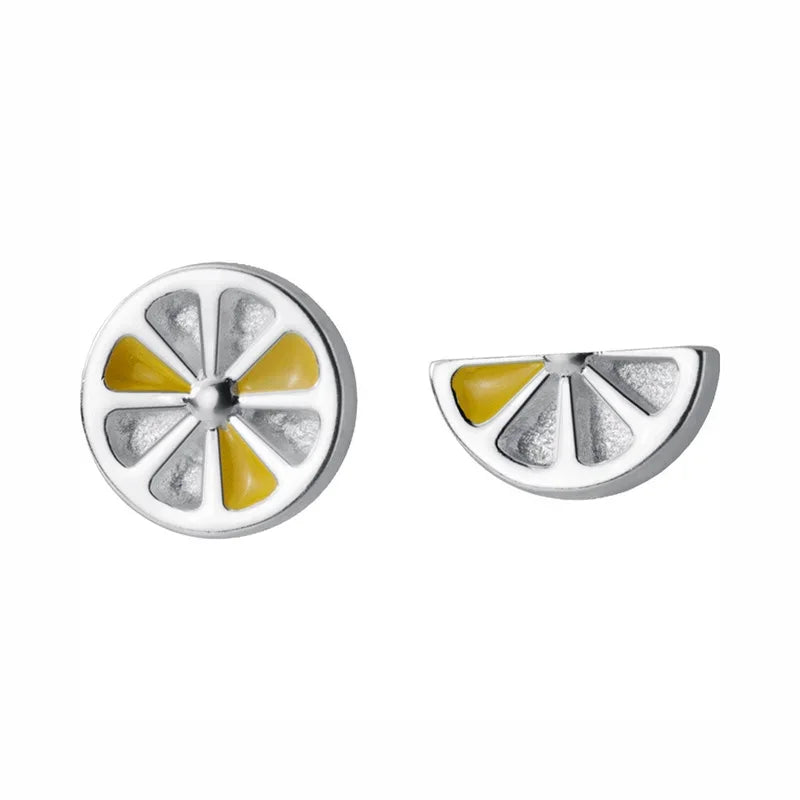 Aretes Sandía Asimétricos