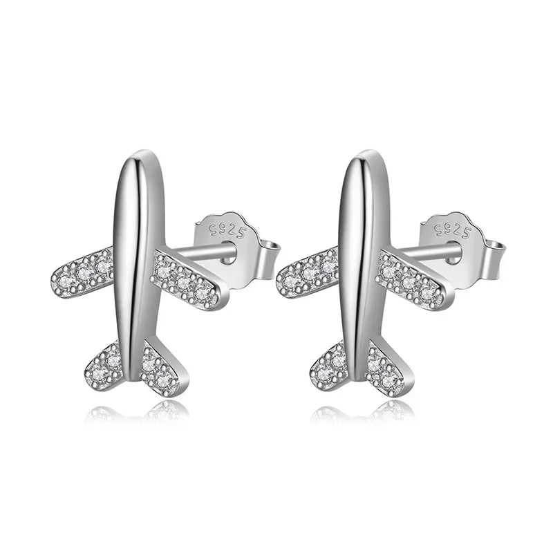 Pulsera Avión con Zirconias