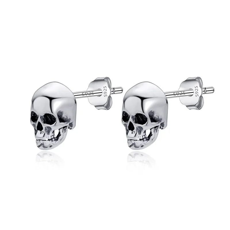 Aretes Calavera Gótica
