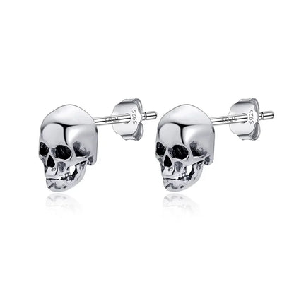 Aretes Calavera Gótica