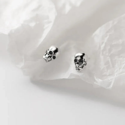 Aretes Calavera Gótica