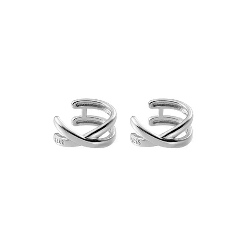 Ear Cuff Cruz sin Perforación