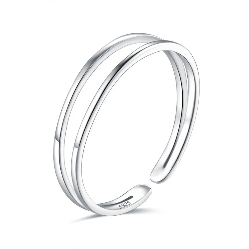 Anillo Doble Capa Ajustable