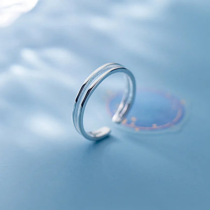 Anillo Doble Capa Ajustable