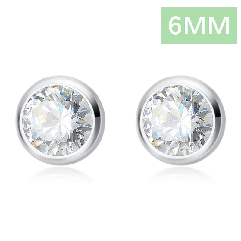 Aretes Punto de Luz con Zirconia