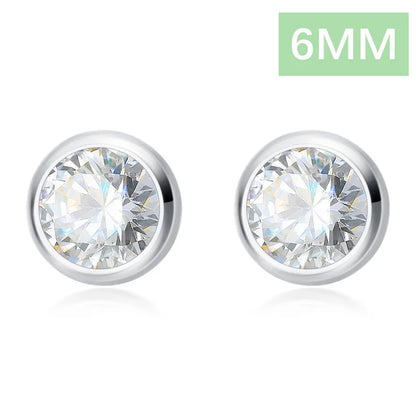 Aretes Punto de Luz con Zirconia