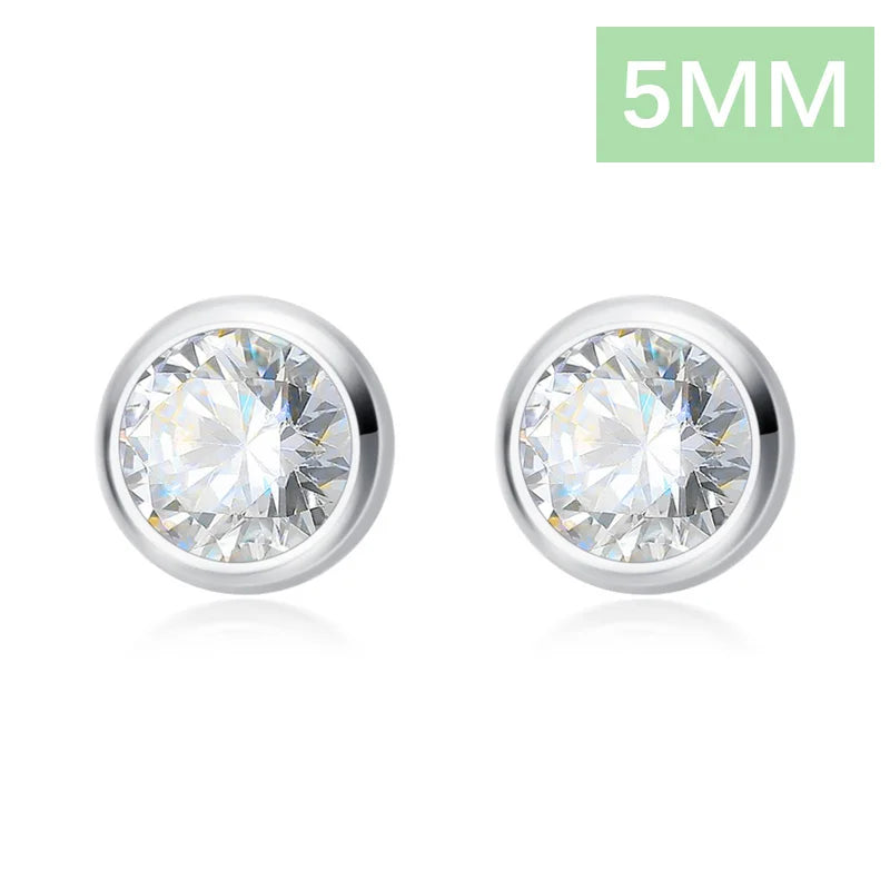 Aretes Punto de Luz con Zirconia
