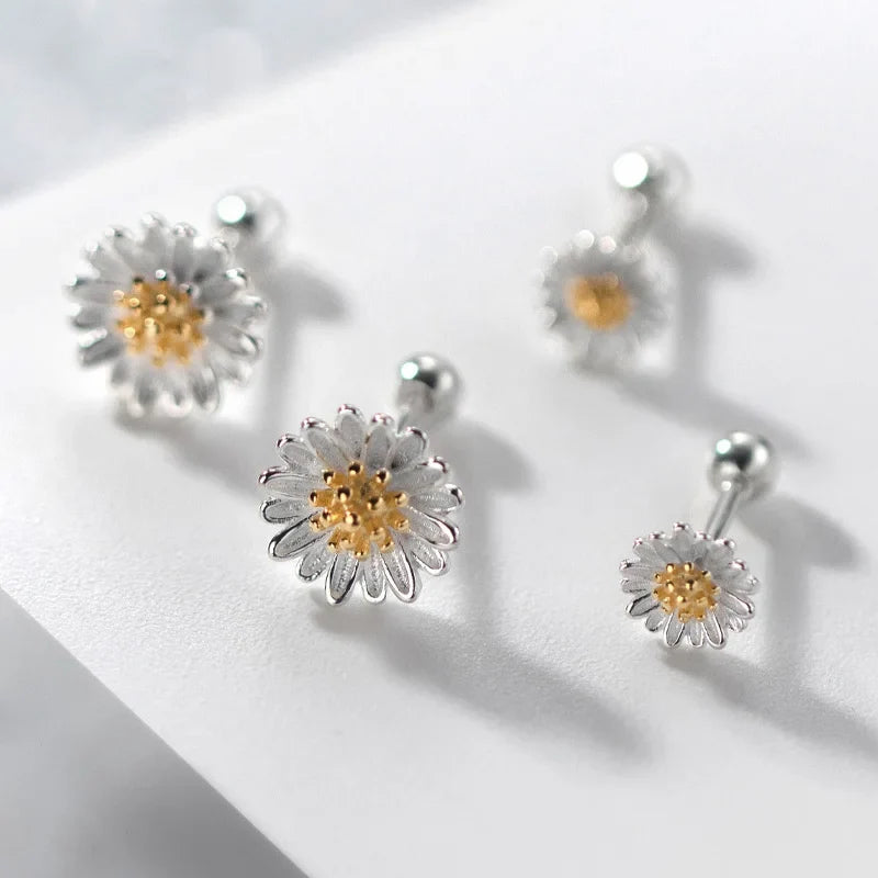 Aretes Margaritas Clásicas