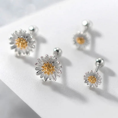 Aretes Margaritas Clásicas