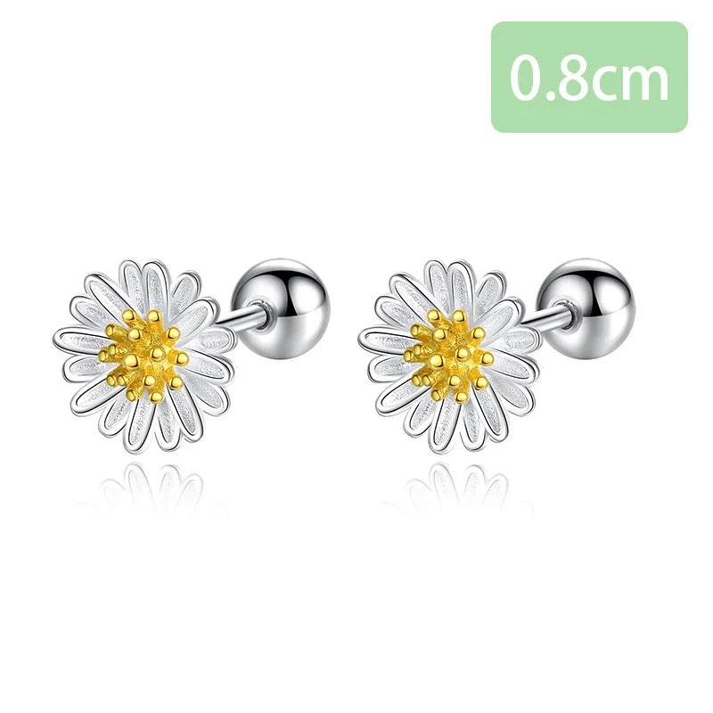 Aretes Margaritas Clásicas