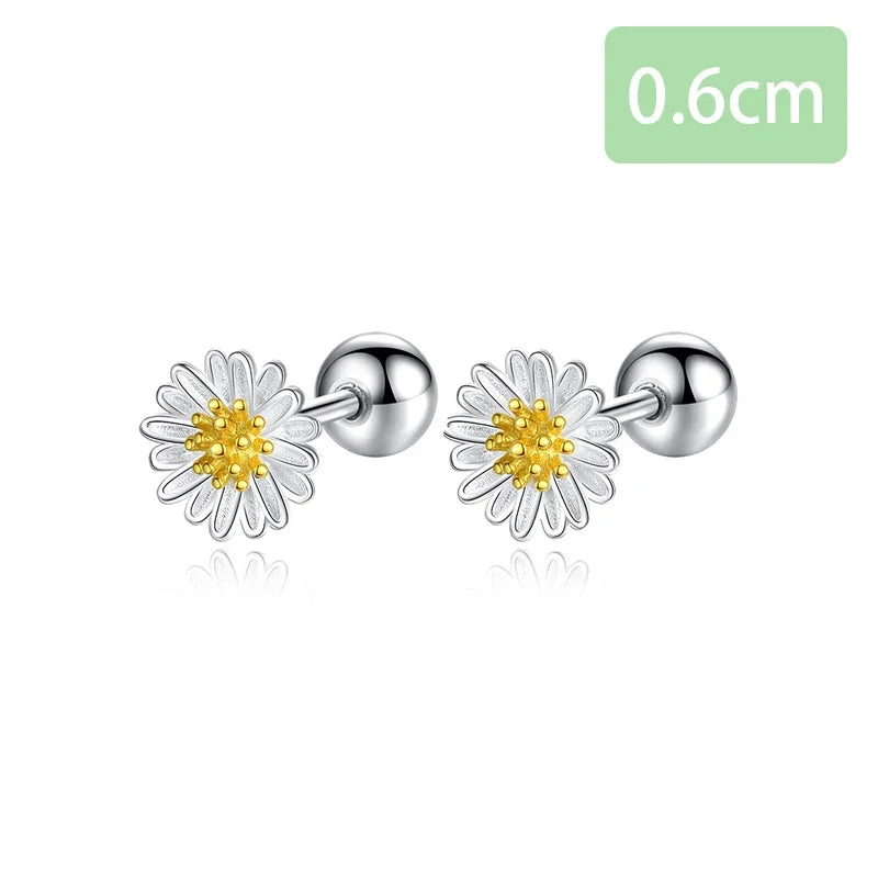 Aretes Margaritas Clásicas