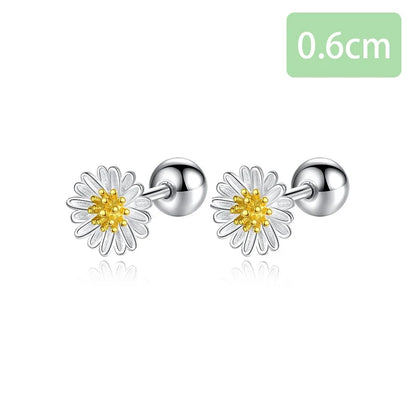 Aretes Margaritas Clásicas