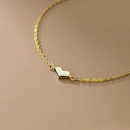 Pulsera Fina con Corazón