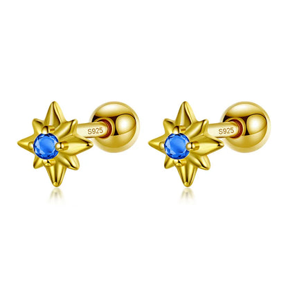 Aretes Rectángulo, Flor o Estrella de Color