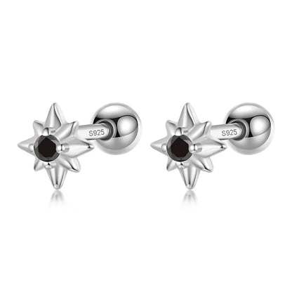 Aretes Rectángulo, Flor o Estrella de Color