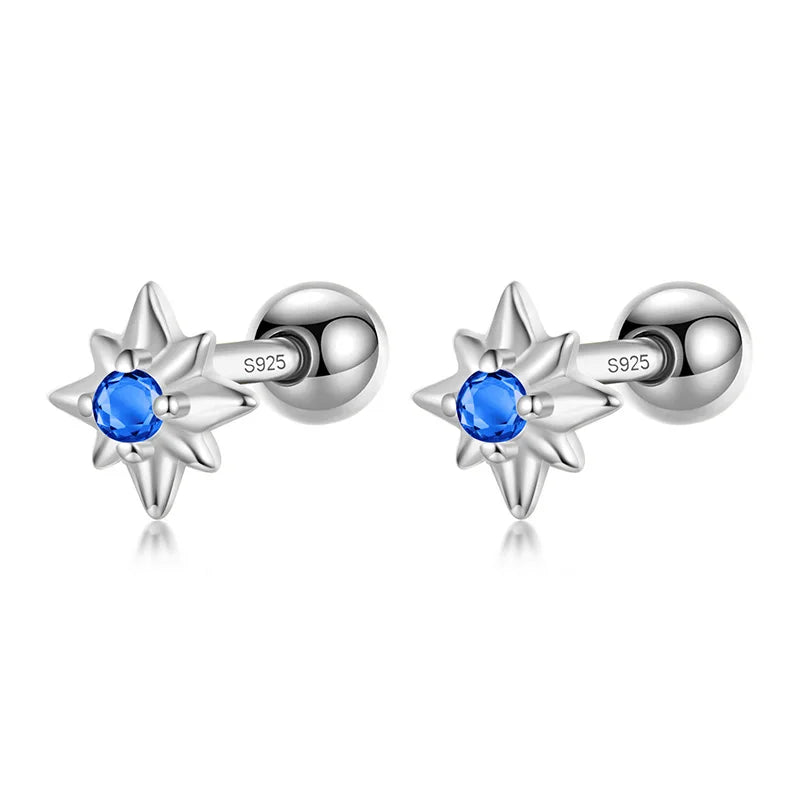 Aretes Rectángulo, Flor o Estrella de Color