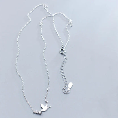 Collar Paloma con Zirconias