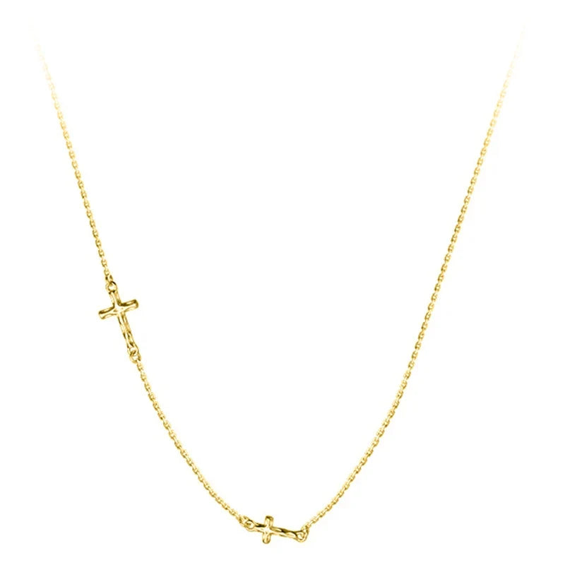 Collar con Dije de Cruz