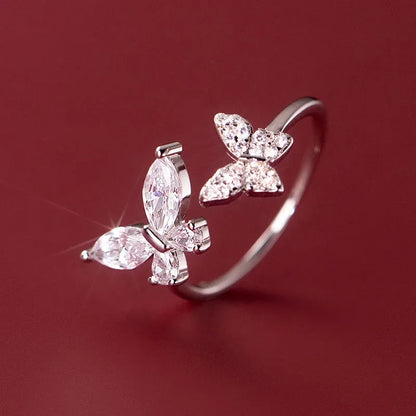 Anillo Mariposa Ajustable