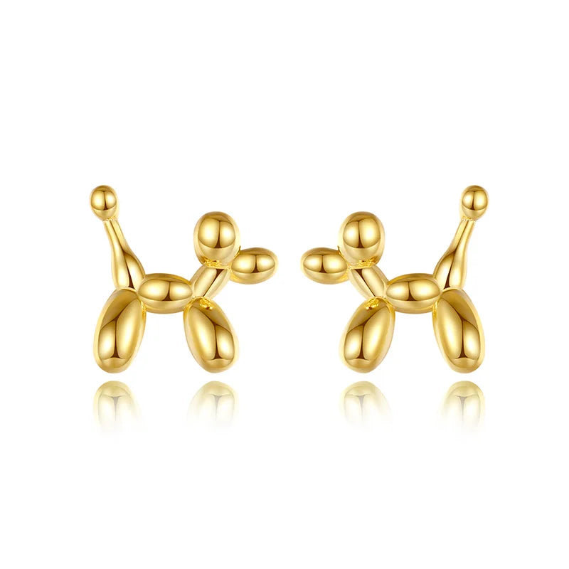 Aretes Perrito de Globo