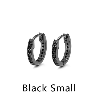 Arracadas con Zirconias Negras