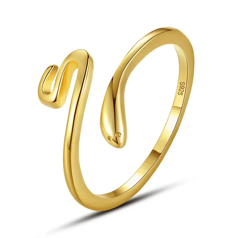 Anillo Serpiente Ajustable