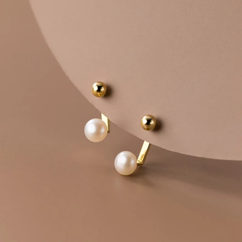 Aretes de Perla de Agua Dulce