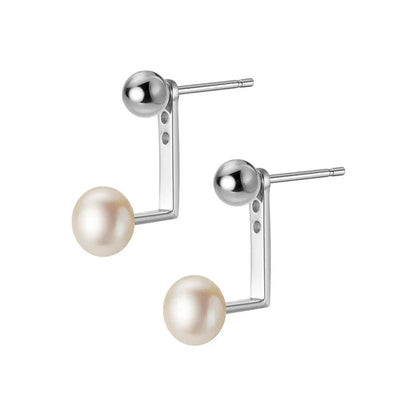 Aretes de Perla de Agua Dulce