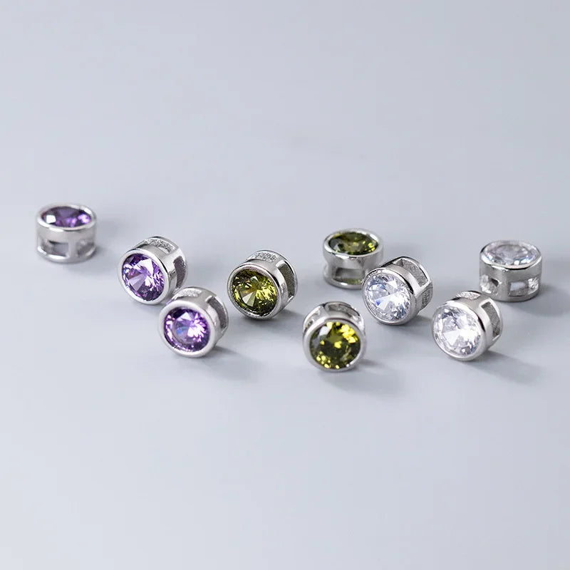 Dije Redondo Blanco, Verde o Morado