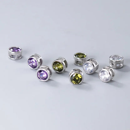 Dije Redondo Blanco, Verde o Morado
